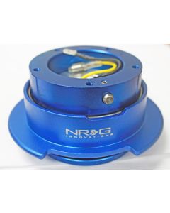 NRG ® - Quick Release Blue Body and Blue Ring with 5 Hole (SRK-350BL)