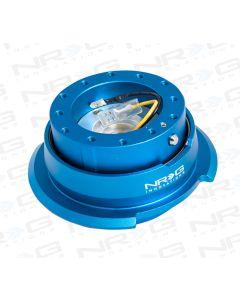 NRG ® - Quick Release Blue Body with Diamond Cut Blue Ring (SRK-280BL)