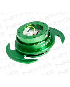 NRG ® - Quick Release Green Body and Green Ring with Handles (SRK-650GN)