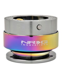 NRG ® - Quick Release Gun Metal Body with Neochrome Ring (SRK-200GM-MC)