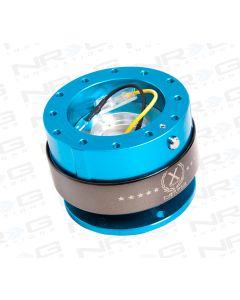 NRG ® - Quick Release New Blue with Titanium Chrome Ring (SRK-200NB)