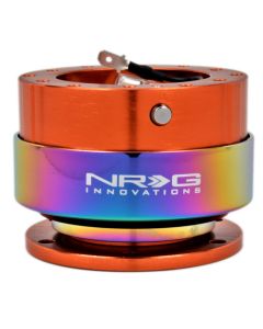 NRG ® - Quick Release Orange Body with Neochrome Ring (SRK-200OR-MC)