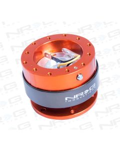 NRG ® - Quick Release Orange body with Titanium Chrome Ring (SRK-200OR)