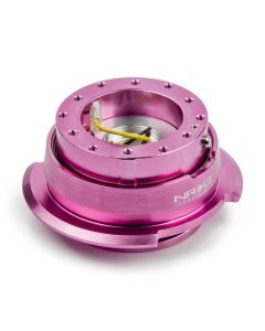 NRG ® - Quick Release Pink Body with Diamond Cut Pink Ring (SRK-280PK)