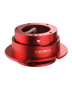 NRG ® - Quick Release Red Body and Red Ring with 5 Hole (SRK-350RD)