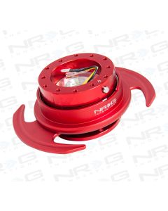 NRG ® - Quick Release Red Body and Red Ring with Handles (SRK-650RD)