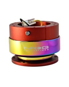 NRG ® - Quick Release Red Body with Neochrome Ring (SRK-200RD-MC)