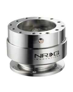 NRG ® - Quick Release Silver Body with Matte Silver Ring (SRK-100S)