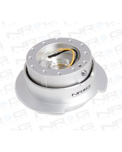 NRG ® - Quick Release Silver Body with Silver Ring (SRK-250SL)