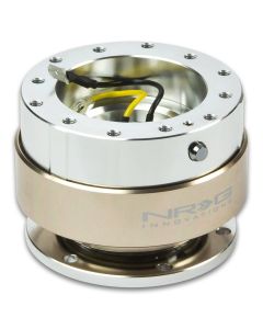 NRG ® - Quick Release Silver Body with Titanium Ring (SRK-100T)