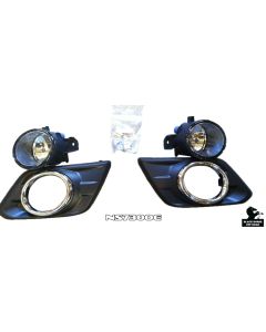 Black Horse Off Road ® - OEM Replica Clear Fog Lights (NS730OE)