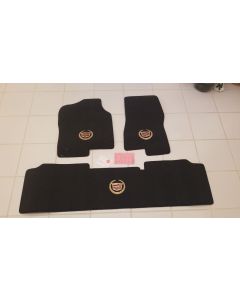 Lloyd Mats Velourtex Black 3PC Floor Mats For Cadillac Escalade ESV, Main