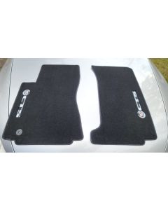 Lloyd Mats Velourtex Black Front Floor Mats For Cadillac CTS, Logo