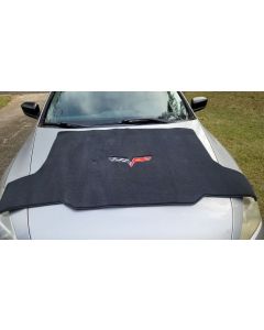 Lloyd ® - Velourtex™ Ebony Custom Cargo Mat With C6 Flags Logo