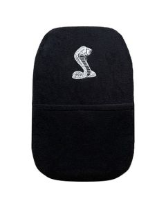 Seat Armour Konsole Armour Black Console Cover for Mustang Cobra, Top View