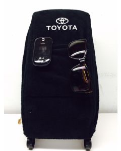 Seat Armour Konsole ArmourBlack Console Cover for Toyota Camry, Top View