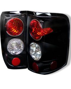 Spyder Black Euro Style Tail Lights 5003195
