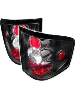 Spyder Black Euro Style Tail Lights 5003225
