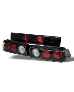 Spyder Auto ® - Black Euro Style Tail Lights (5004550)