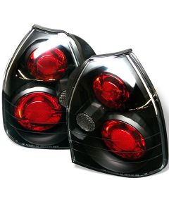Spyder Auto ® - Black Euro Style Tail Lights (5004895)