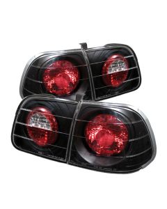 Spyder Auto ® - Black Euro Style Tail Lights (5005076)