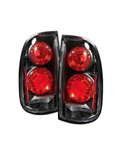 Spyder Black Euro Style Tail Lights 5008084
