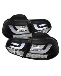 Spyder Black G2 Type With Light Bar LED Tail Lights 5071767