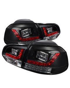 Spyder Black LED Tail Lights 5008176