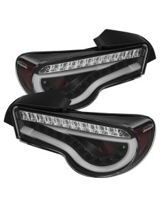 Spyder Auto ® - Black Light Bar LED Tail Lights (5072009)