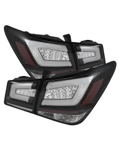 Spyder Auto ® - Black Light Bar LED Tail Lights (5076595)