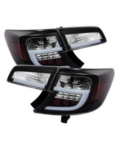 Spyder Auto ® - Black Light Bar LED Tail Lights (5079411)