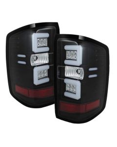 Spyder Auto ® - Black Light Bar LED Tail Lights (5079985)