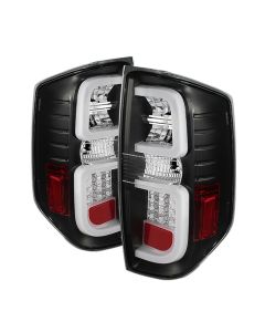 Spyder Auto ® - Black Light Bar LED Tail Lights (5080196)