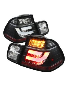 Spyder Auto ® - Black Light Bar Style LED Tail Lights (5037695)