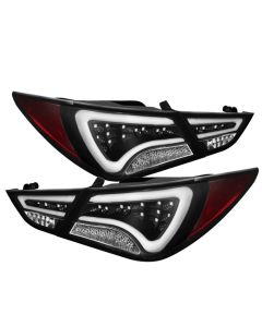 Spyder Auto ® - Black Light Bar Style LED Tail Lights (5075246)