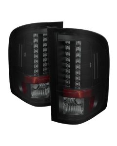 Spyder Auto ® - Black Smoke LED Tail Lights (5078032)