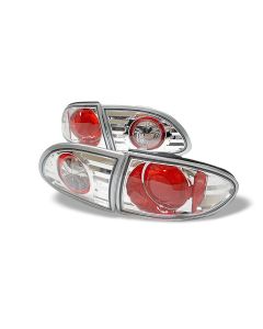 Spyder Auto ® - Chrome Euro Style Tail Lights (5001252)