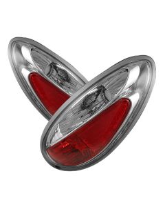 Spyder Auto ® - Chrome Euro Style Tail Lights (5001672)