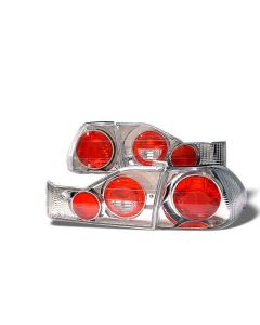 Spyder Auto ® - Chrome Euro Style Tail Lights (5004338)