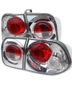Spyder Auto ® - Chrome Euro Style Tail Lights (5004987)