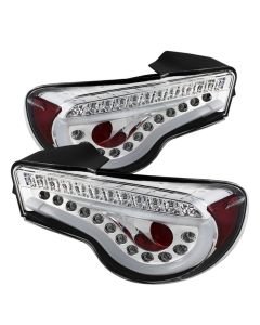 Spyder Auto ® - Chrome Light Bar LED Tail Lights (5071996)