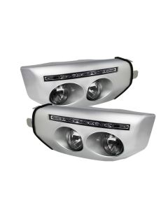 Spyder Auto ® - Clear Fog With LED Daytime Running Fog Lights (5070555)