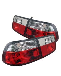 Spyder Auto ® - Red Clear Crystal Tail Lights (5004826)