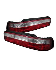 Spyder Auto ® - Red Clear Euro Style Tail Lights (5000187)