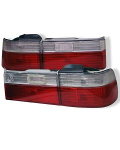 Spyder Auto ® - Red Clear Euro Style Tail Lights (5004062)