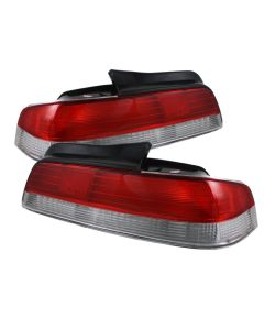 Spyder Auto ® - Red Clear Euro Style Tail Lights (5022516)