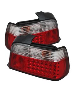 Spyder Auto ® - Red Clear LED Tail Lights (5000576)
