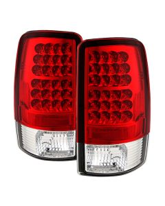 Spyder Auto ® - Red Clear LED Tail Lights (5001542)