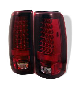 Spyder Auto ® - Red Clear LED Tail Lights (5001740)