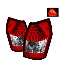 Spyder Auto ® - Red Clear LED Tail Lights (5002389)
